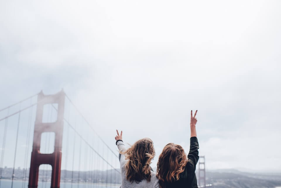 Travel trends 2021-two women in SF