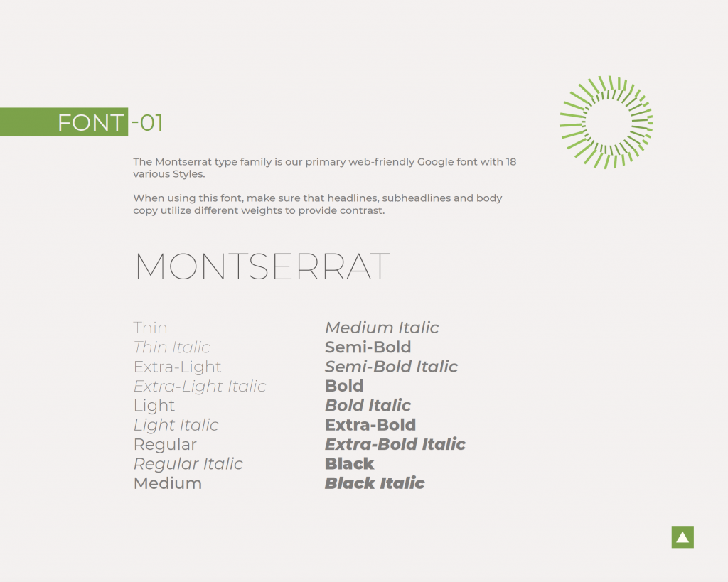 RDS Brand Typography