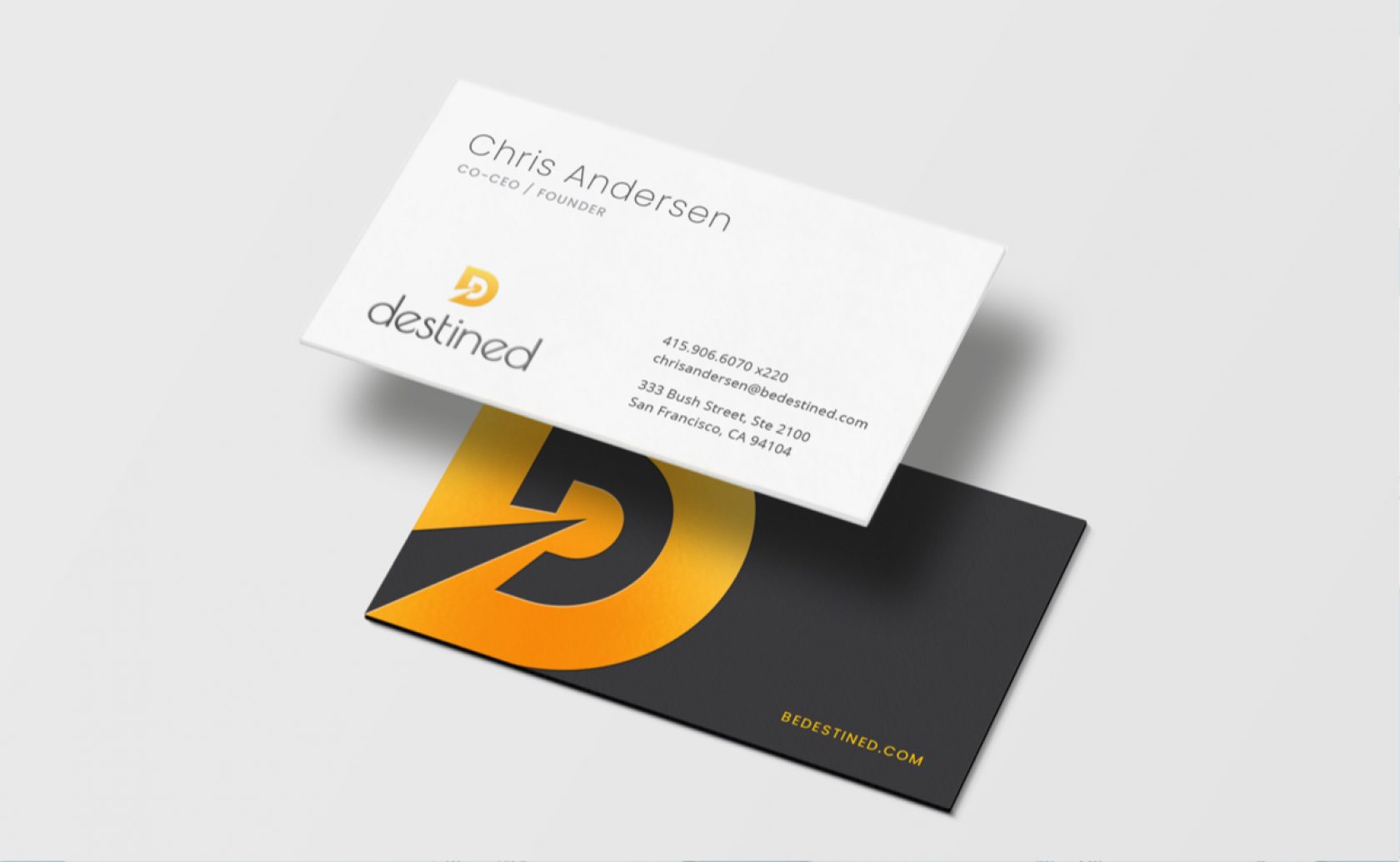Destined Business Cards