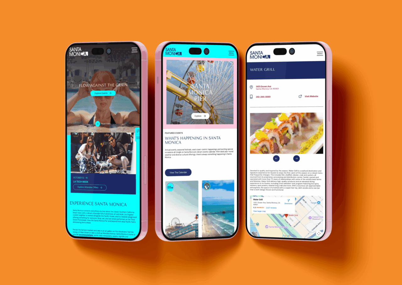 Santa Monica - Web Redesign