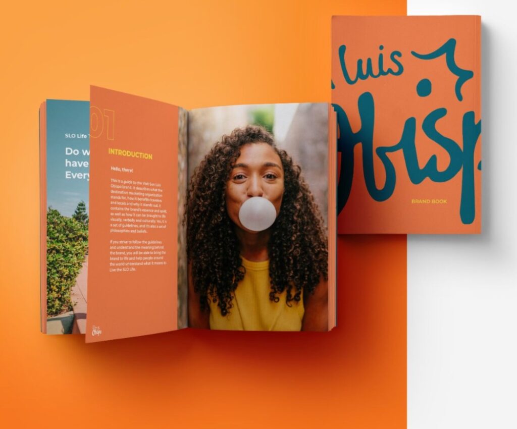 Gold for Visit San Luis Obispo’s Brand Book