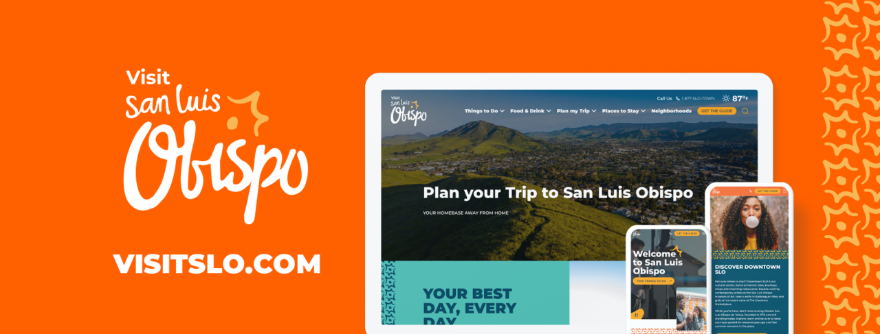 Live the SLO Life From Anywhere: A DMO Website Transformation