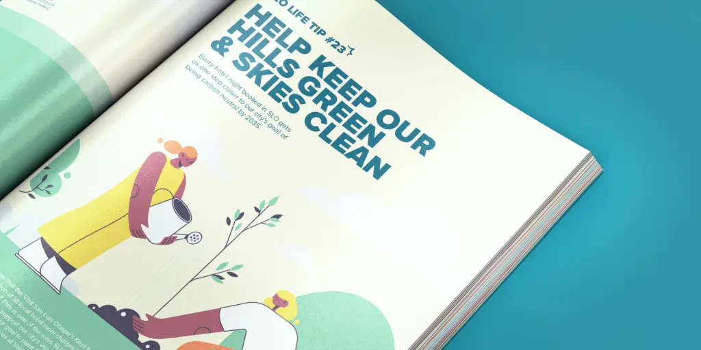 Sustainable SLO Print Ad