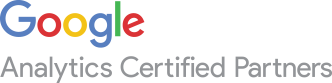 We are a Google Analytics Certified Partner
