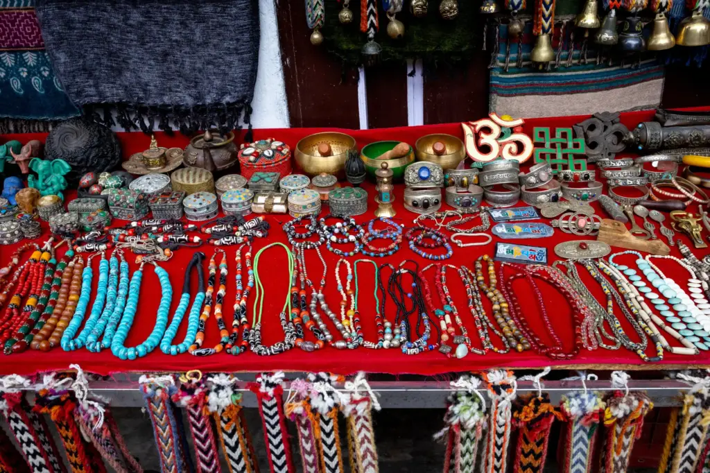 handcrafted jewelery in nepal