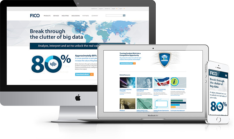 FICO Responsive Site